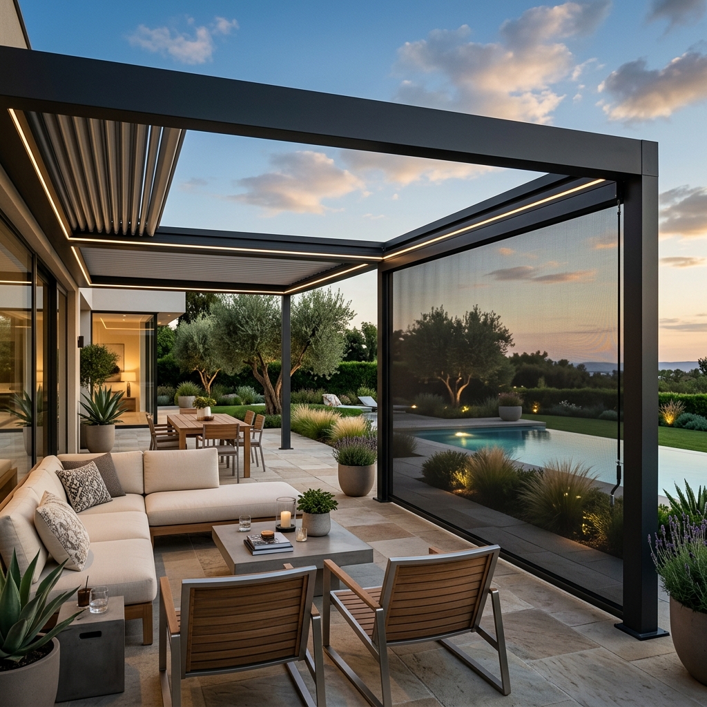 Zipp Screen Curtain Systems: Sun and Wind Protection Solutions